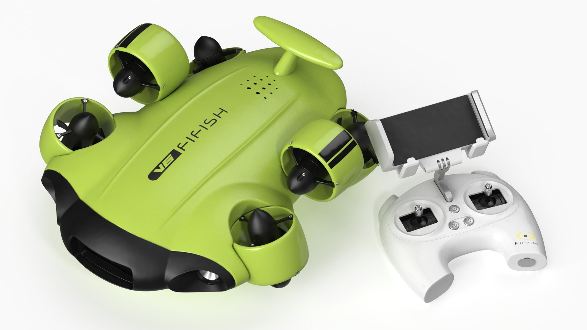 3D fifish underwater camera robot TurboSquid 1636002