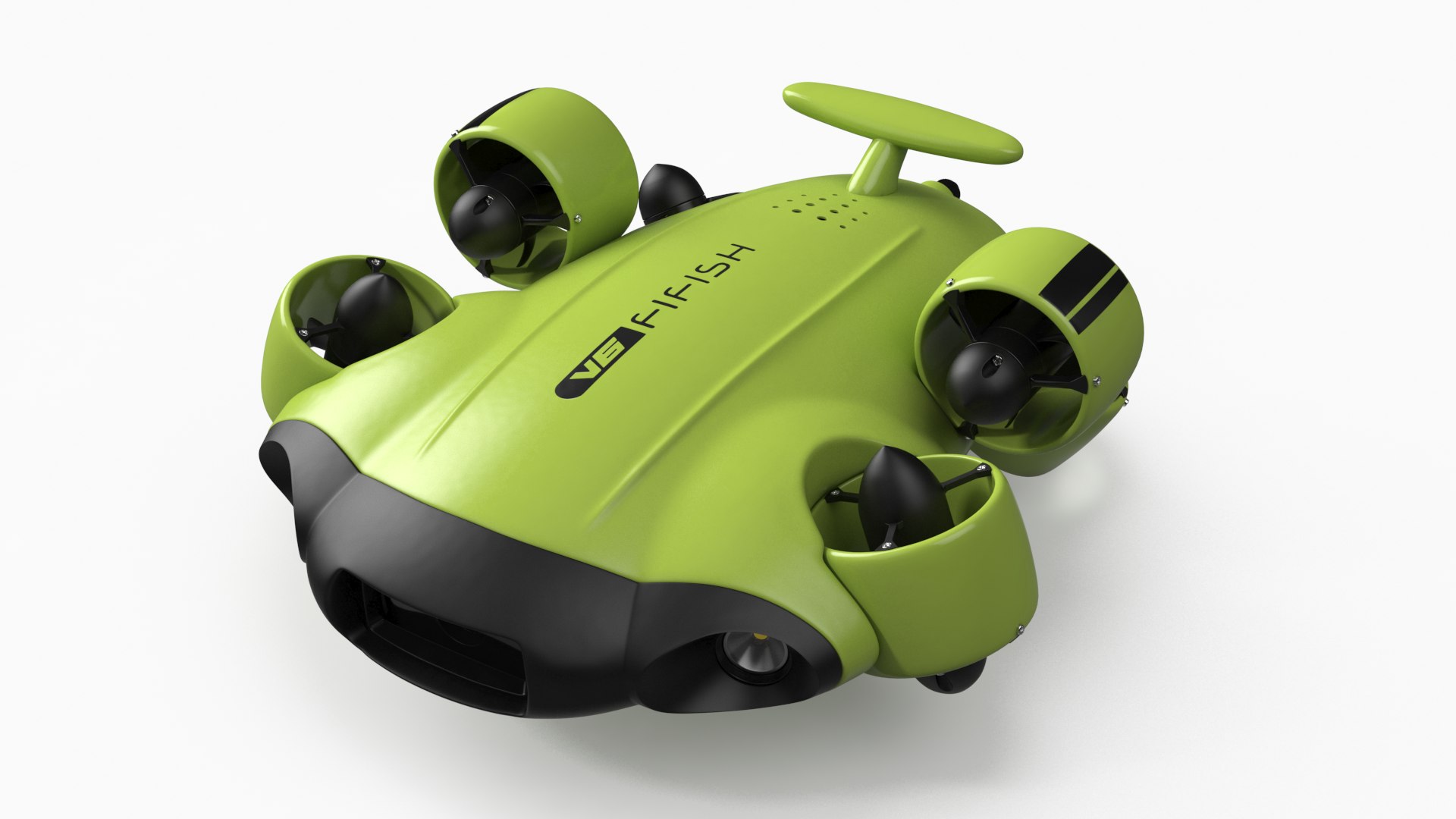 3D Fifish Underwater Camera Robot TurboSquid 1636002