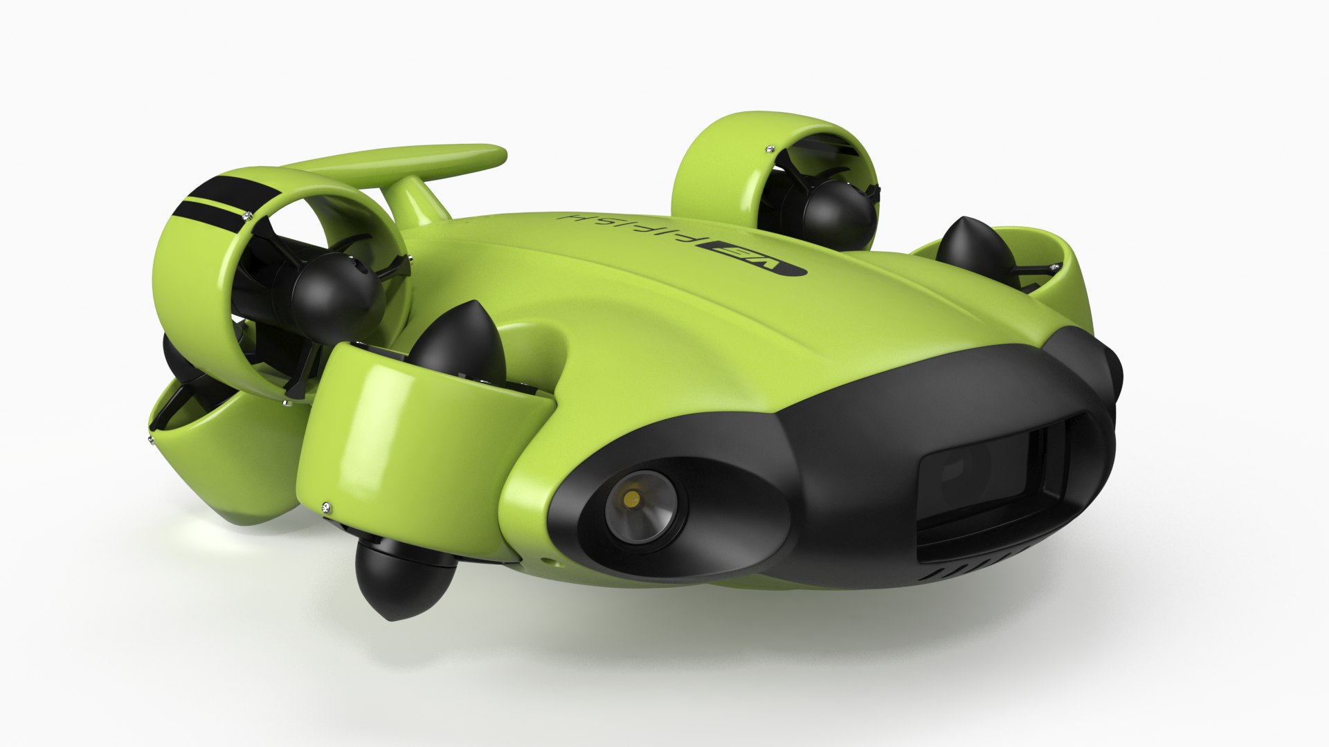 3D Fifish Underwater Camera Robot TurboSquid 1636002