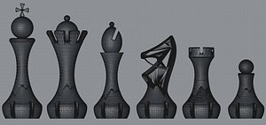 chess 3D model