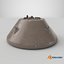 Cone-Shaped Bottom Influence Sea Mine Sand 3D model