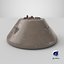 Cone-Shaped Bottom Influence Sea Mine Sand 3D model