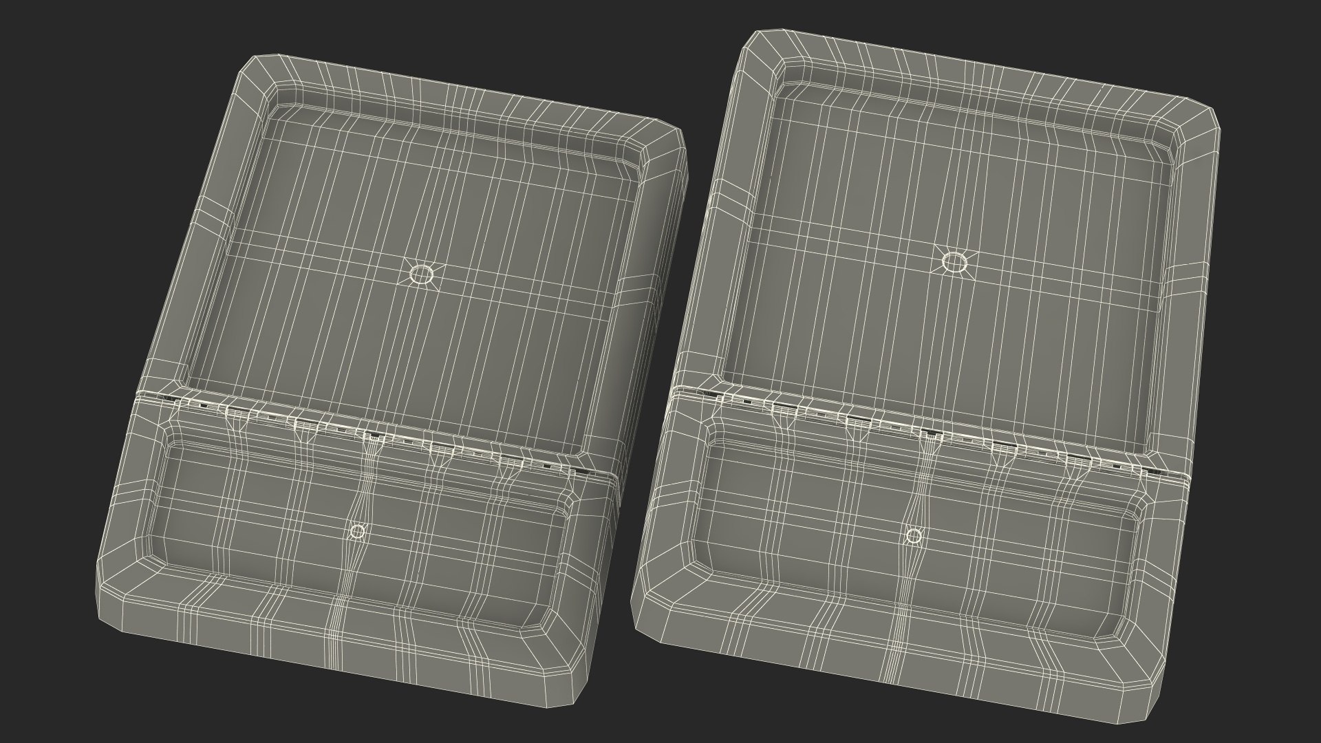 3D model Storage Containers with Lid Set - TurboSquid 2071358