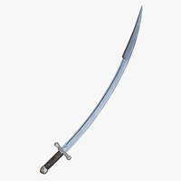 Ottoman Kilij Saber PBR