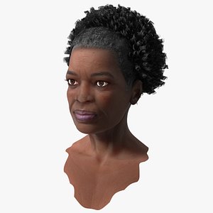 Afro American Grandma Head