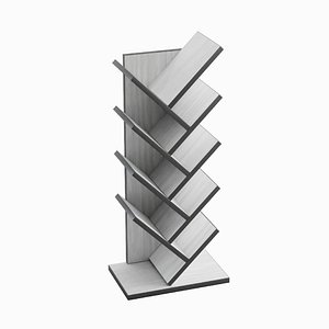 Medium Bookshelf B 02 3D model