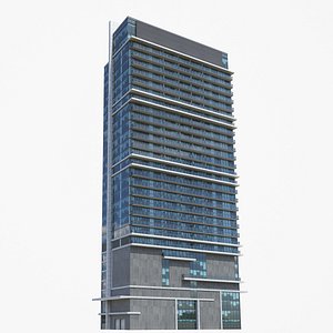 2 buildings 3D model