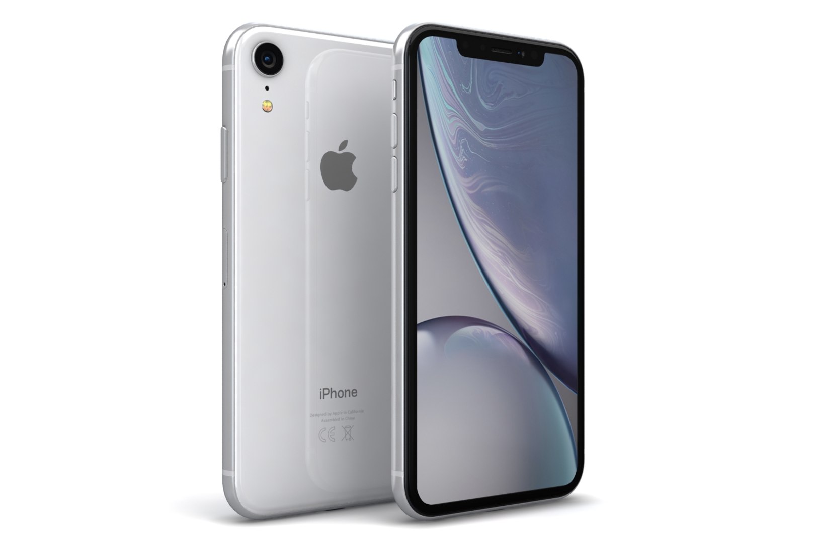 3D Apple Iphone Xr White Model - TurboSquid 1337492