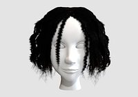 kinky curly hair