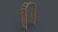 PBR Wooden Arbour Garden Arch A