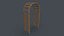 PBR Wooden Arbour Garden Arch A