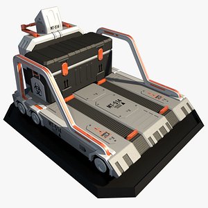 Scifi Platform Truck