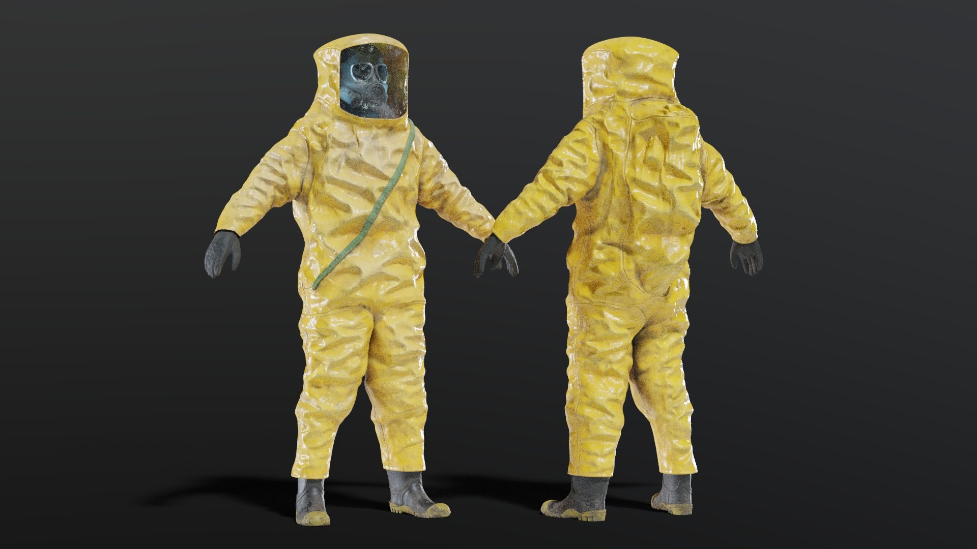 3d Hazmat Nbc Suit Rigged Model Turbosquid 1926408