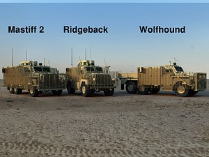 British Mine Resistant Vehicles