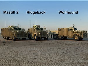 British Mine Resistant Vehicles