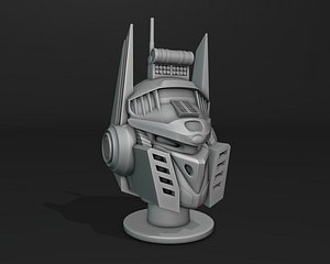 Mecha Head 3D