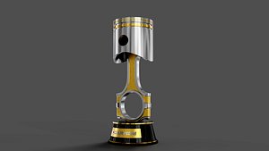 3D Motorcycle Trophy