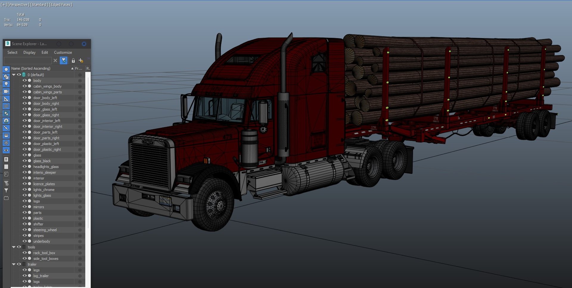 Freightliner Classic log semitruck 3D model https://p.turbosquid.com/ts-thumb/U4/KkJewn/MC/screenshot_10/jpg/1680122233/1920x1080/fit_q87/31198134b2bb226ff41f7eeb0eb1d7e014f5a10f/screenshot_10.jpg