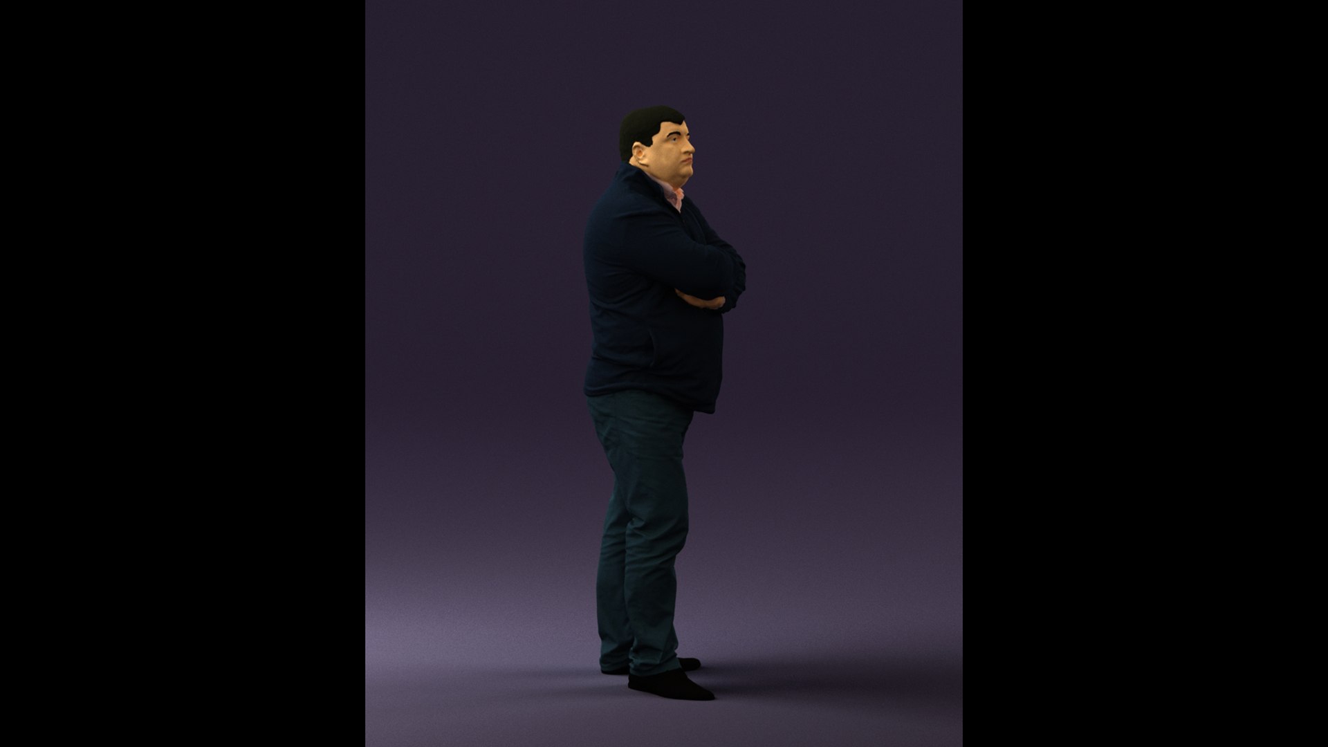 3D scanned realistic human model - TurboSquid 1703052