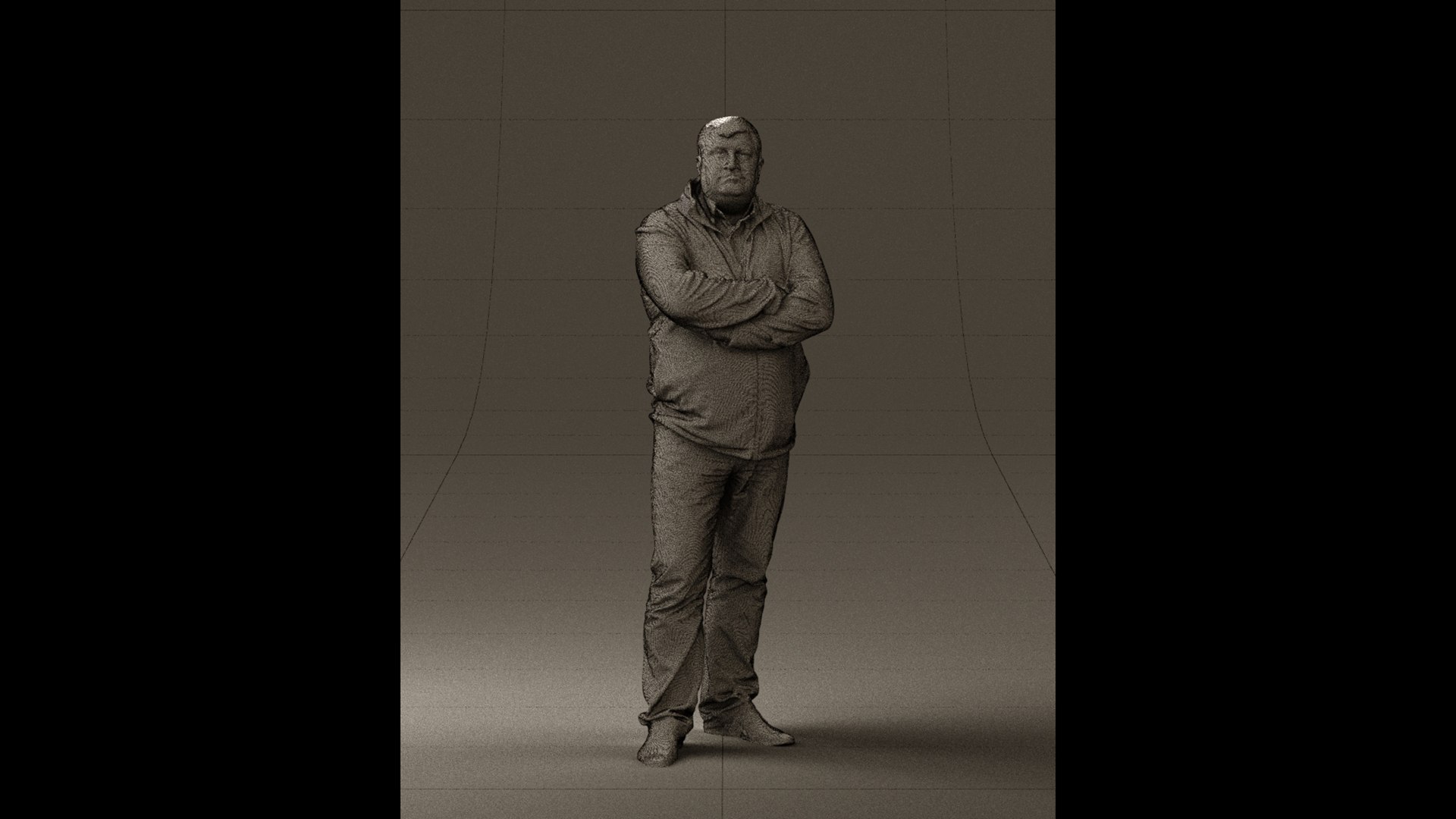 3D scanned realistic human model - TurboSquid 1703052