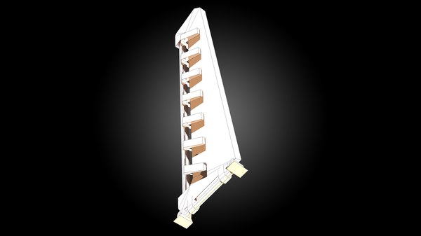 3D Small Wing B model - TurboSquid 1715730