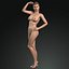 hot girl character model