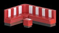 Forniture Retro Diner  Restaurant 50s