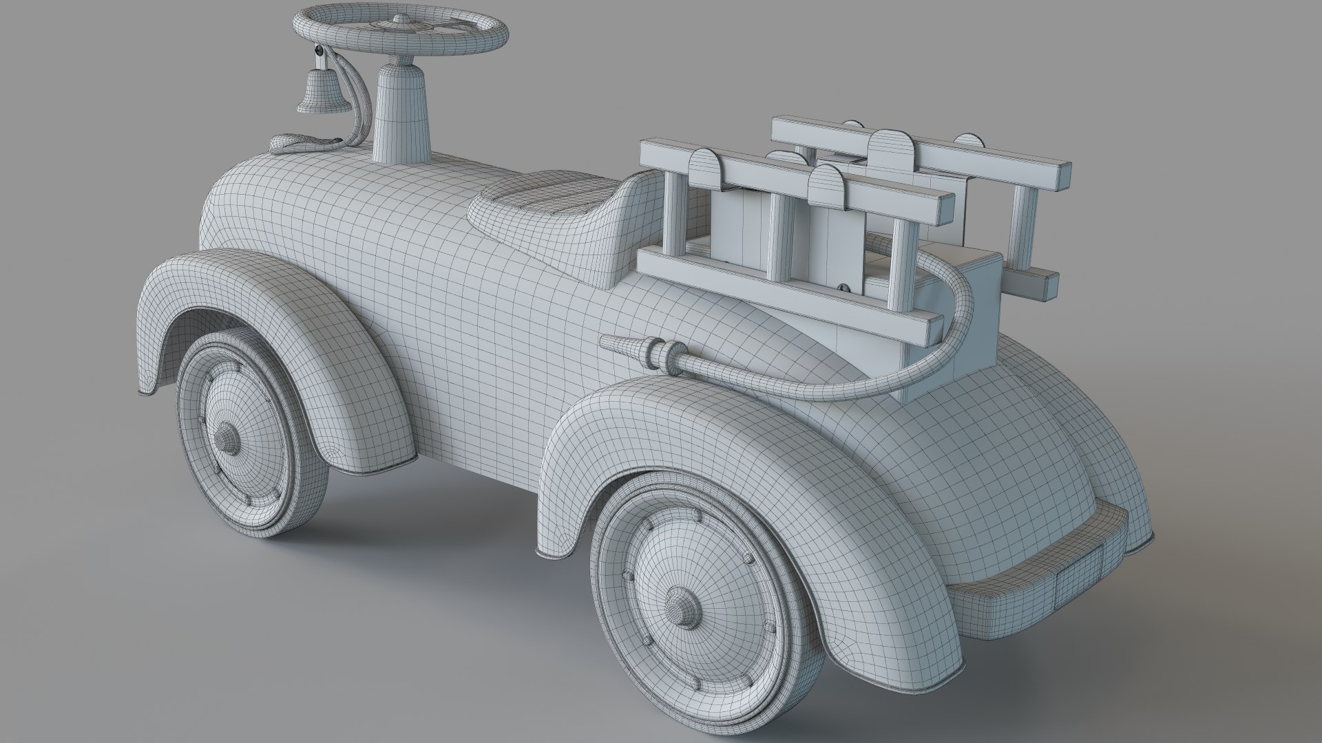 3D Ride On Firetruck Toy model - TurboSquid 1837907