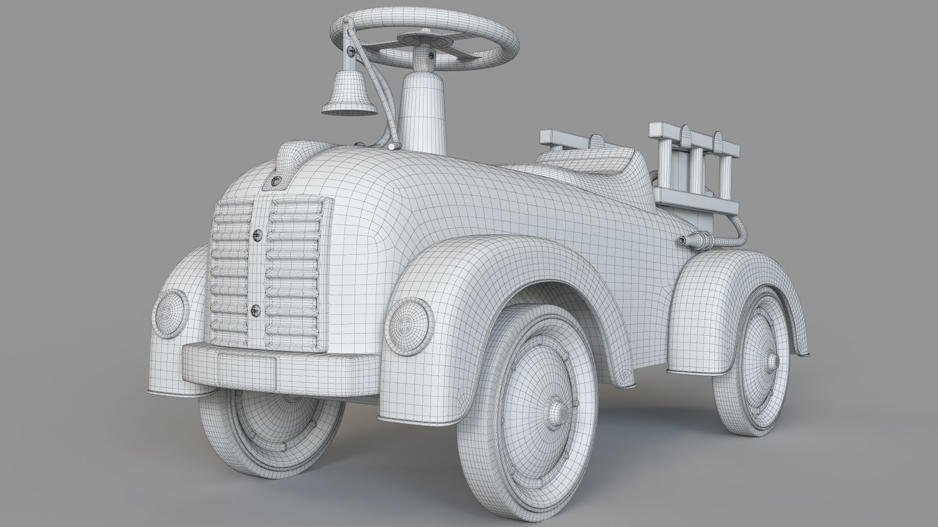 3D Ride On Firetruck Toy model - TurboSquid 1837907
