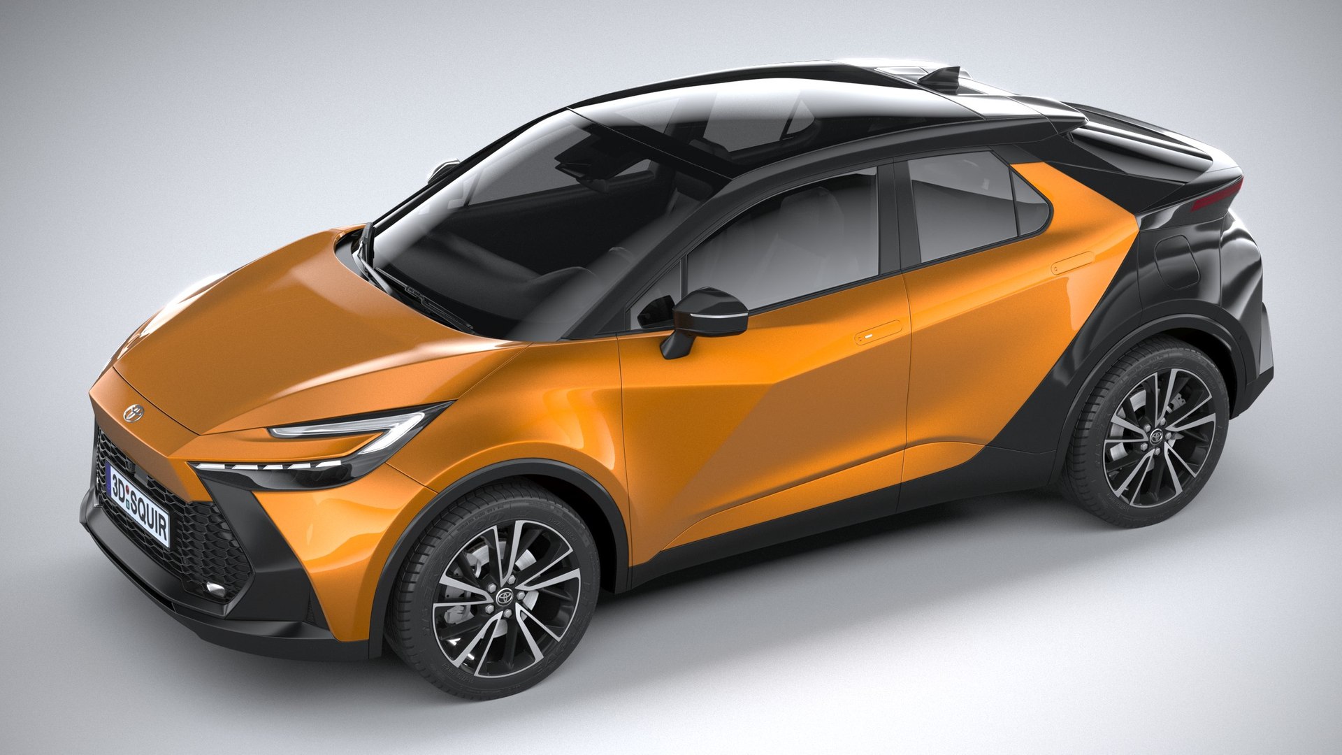Toyota C-HR 2024 3D Model - TurboSquid 2098600