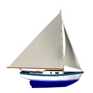 3d model sloop