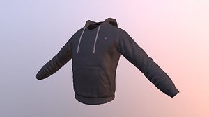 3D CHAMPION HOODIE low-poly PBR model