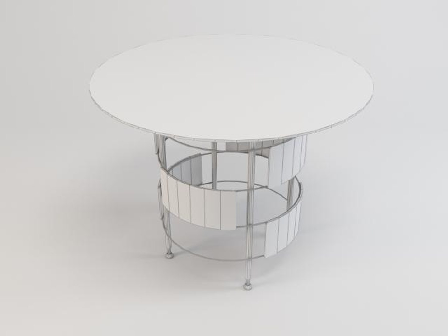 3d model glass table 08