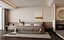 Contemporary Japandi Bedroom 3D model