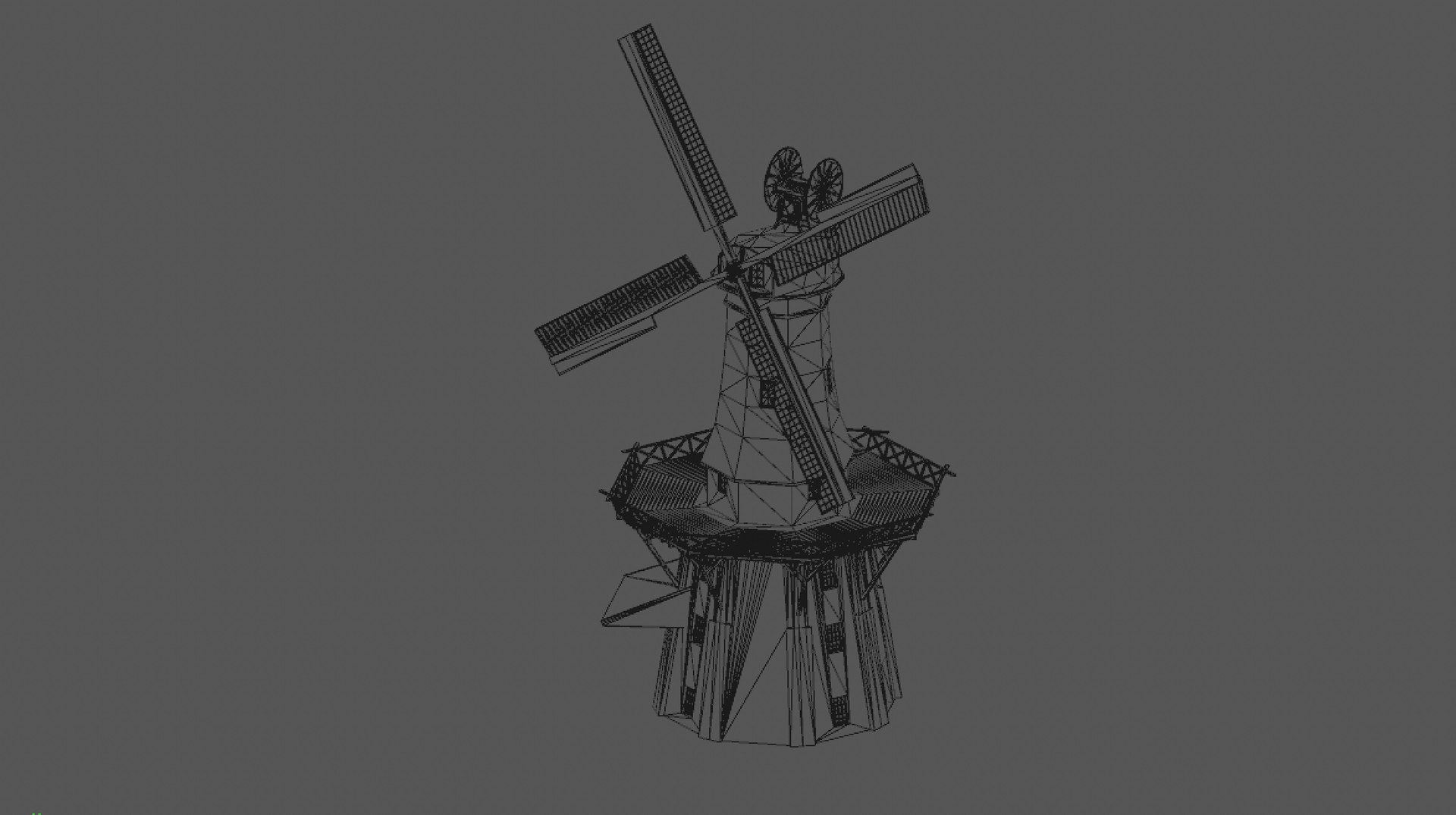 3D Traditional Windmill DETAILED - TurboSquid 2105774