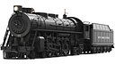Detailed Steam Train Front Car