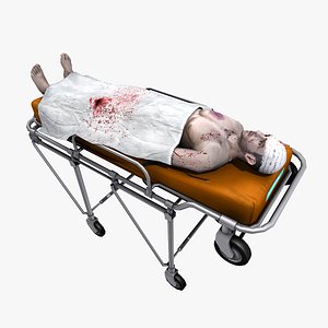 Patient On Stretcher