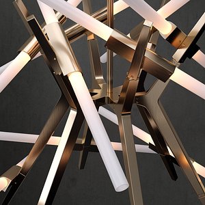 chandelier modern 3D