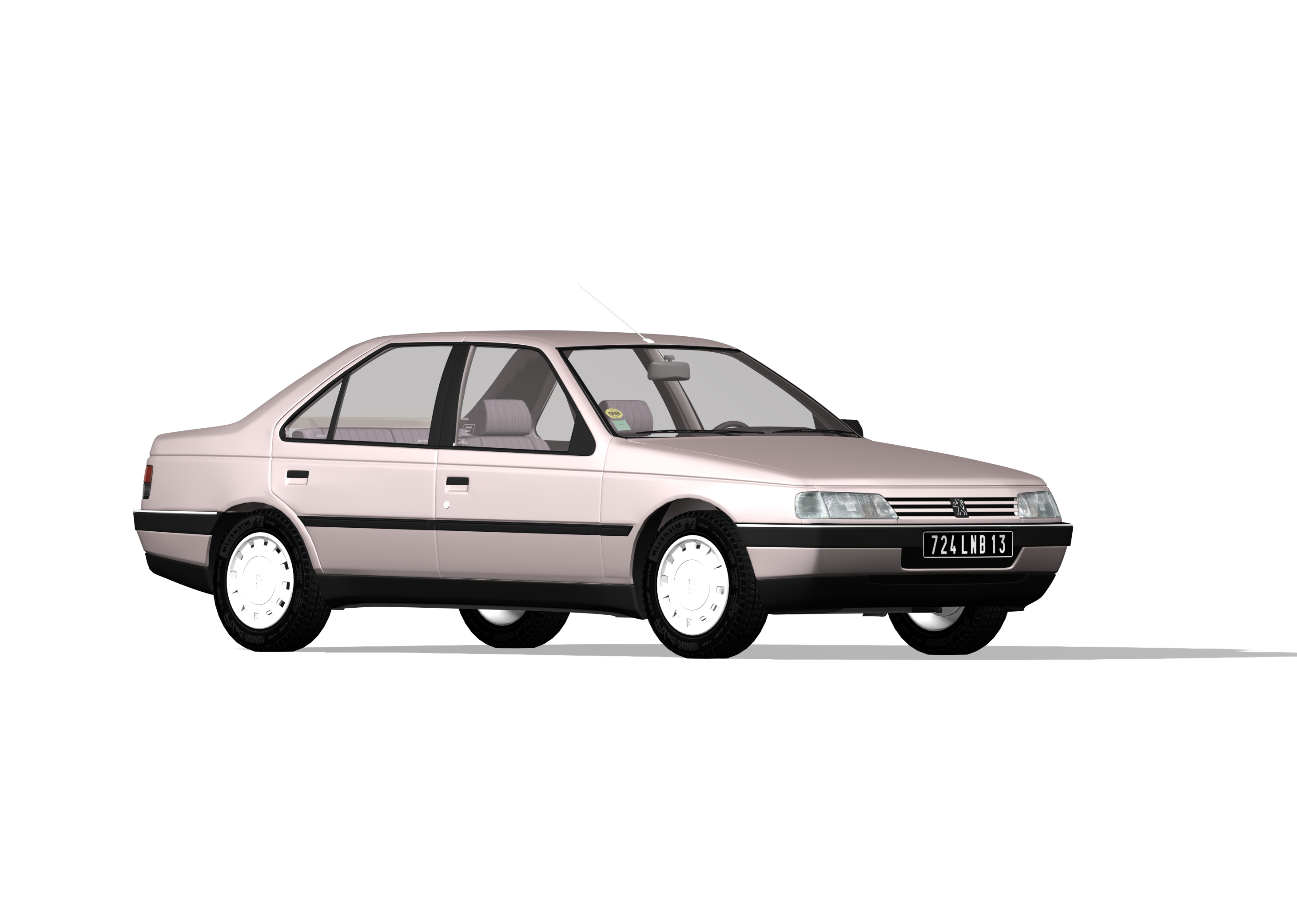 3D Peugeot 405 - TurboSquid 1680682