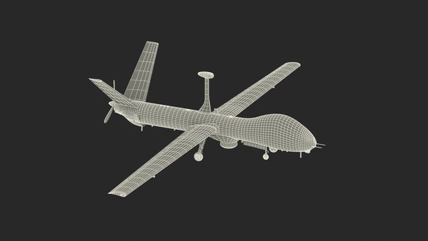 エルビット ヘルメス 900 UAV 装備3Dモデル TurboSquid 1882213