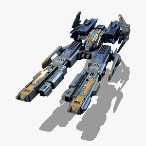 BAKRAN Gunship R4 Spacecraft