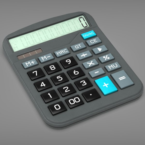 3D Model Calculator - TurboSquid 1874815