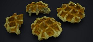 3D GERMAN STREET FOOD WAFFLES 2024