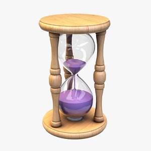 3D model hourglass