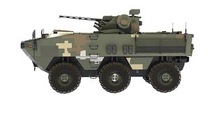 3D BTR Otaman-3 model