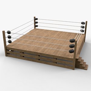 PBR Modular Wood Wrestling Rings 20ftx20ft