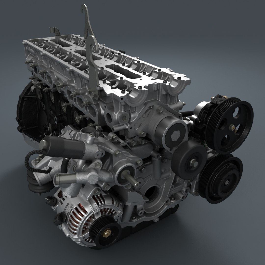 Lite Engine 1jz-gte 3d Max