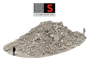 Demolished building Ultra HD 16K