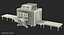 X-Ray Luggage Scanner Check 3D Model