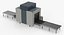X-Ray Luggage Scanner Check 3D Model